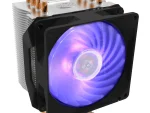 Cooler Master Hyper H410R Compact Air Tower; 92mm RGB LED Fan; 4 Heat Pipes