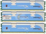 Kingston  HyperX Genesis - 3GB Kit*(3x1GB) - DDR3 1866MT/s XMP CL9 DIMM