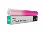 Cricut Permanent Colour Change Vinyl Cold-Activated 30.5x61cm 1-sheet Light Pink to Magenta