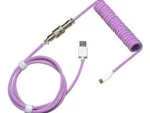 Cooler Master Coiled Cable Double-Sleeved Purple Type C