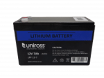 Uniross - 12.8V 7Ah, 89.6Wh Lithium Phosphate battery