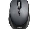 Port Wireless Silent 3600DPI 3 Button USB and Type-C Dongle Mouse - Black