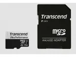 Transcend 340S 64GB Ultra Performance Micro SD UHS-I  U3 V30 A2 Class 10 - Read 160 MB/S - Write 125MB/S - With SD Adaptor - TLC