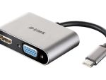D-Link DUB-V210 USB-C to HDMI/VGA Adapter