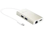 J5create JCA374 USB-C Multi-Adapter - HDMI/Ethernet/USB 3.1 HUB/PD 3.0