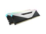 Corsair Vengeance RGB RT 32GB (2 x 16GB) DDR4 DRAM 3200MHz C16 Memory Kit – White