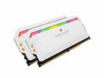 Corsair Dominator Platinum RGB 16GB (2 x 8GB) DDR4 DRAM 4000MHz C19 Memory Kit — White