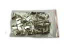 CAT5e RJ45 Connectors, Shielded, Stranded/Solid Core, 50 Pack