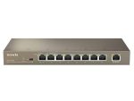 Tenda 9-Port Fast Ethernet Switch with 8-Port PoE | TEF1109P-8-63W