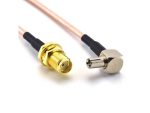 120mm adaptor cable TS9 plug to SMA female.