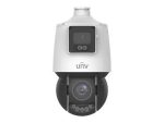 UNV - Ultra H.265 - 4 MP Outdoor LightHunter 25x Optical Zoom Dual-Lens PTZ & Bullet Combo Camera