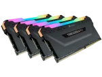 Corsair Vengeance RGB PRO 128GB (4 x 32GB) DDR4 DRAM 3600MHz C18 Memory Kit — Black