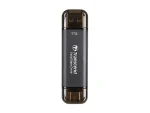 Transcend 1 TB ESD310C USB3.2 Type C and A OTG Compact Portable SSD