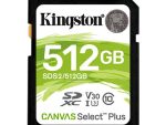 Kingston 512GB Canvas Select Plus SD Memory Card