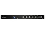 Scoop 24 Port Fast Ethernet AI PoE 250W 2 Gigabit 1SFP Switch