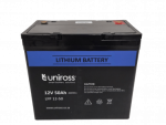 Uniross - 12.8V 50Ah, 640Wh Lithium Phosphate battery