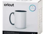 Cricut 440ml Beveled Ceramic Mug Blank Grey 1pc