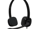Logitech H151 Wired Stereo Headset 3.5mm - Black