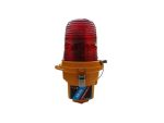 Micro Instruments LED Aircraft Beacon, RED, Tempered Glass, Aluminium Body, 10-30 VDC