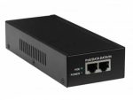 Gigabit Power over Ethernet (PoE) 55V, 1.63Amp 90 Watt (2 x RJ45) & Cord.