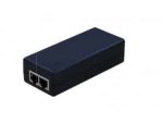 Gigabit Power over Ethernet (PoE) Injector. 24V, 1A, Passive, 25 Watt Max.