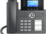 Grandstream 3-Line Gigabit Carrier Phone, PoE, No PSU, 10 BLF Keys