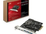 Vantec UGT-PCE80SR 8 Port RS232 Serial PCIe Card