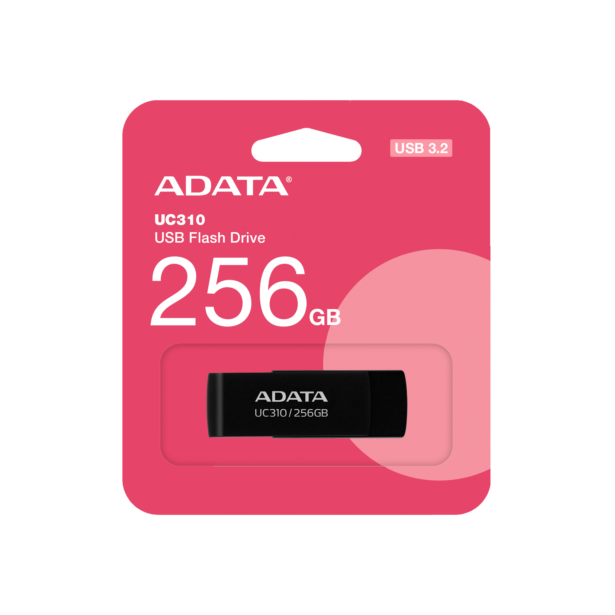 Adata 256GB UC310 USB Flash Drive Black — Network Computer Wireless