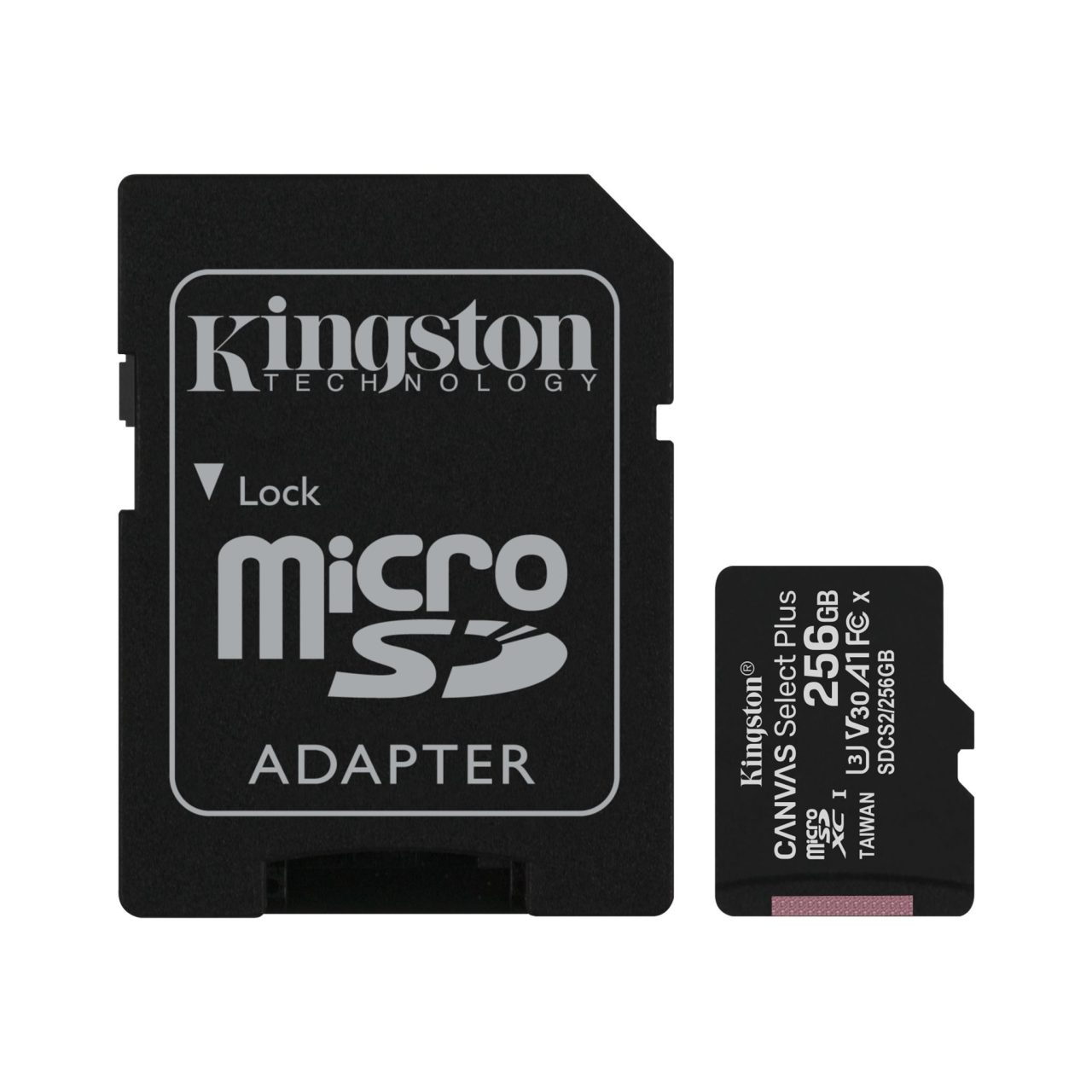 Kingston 256GB Canvas Select Plus microSD Memory Card