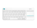 Logitech K400 Plus Wireless Touch Keyboard - White