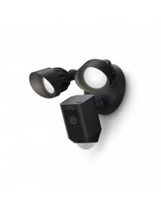 Ring Floodlight Cam Wired Plus -Black with Two 3000 Kelvin with 2000 ...