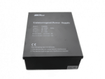 ZKTeco - Power Supply with Battery Leads, 12V 7Ah battery not included