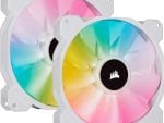 Corsair SP140 Static Pressure 140mm Fan LED - White