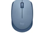 Logitech M171, Ambidextrous, Optical, RF Wireless, Blue