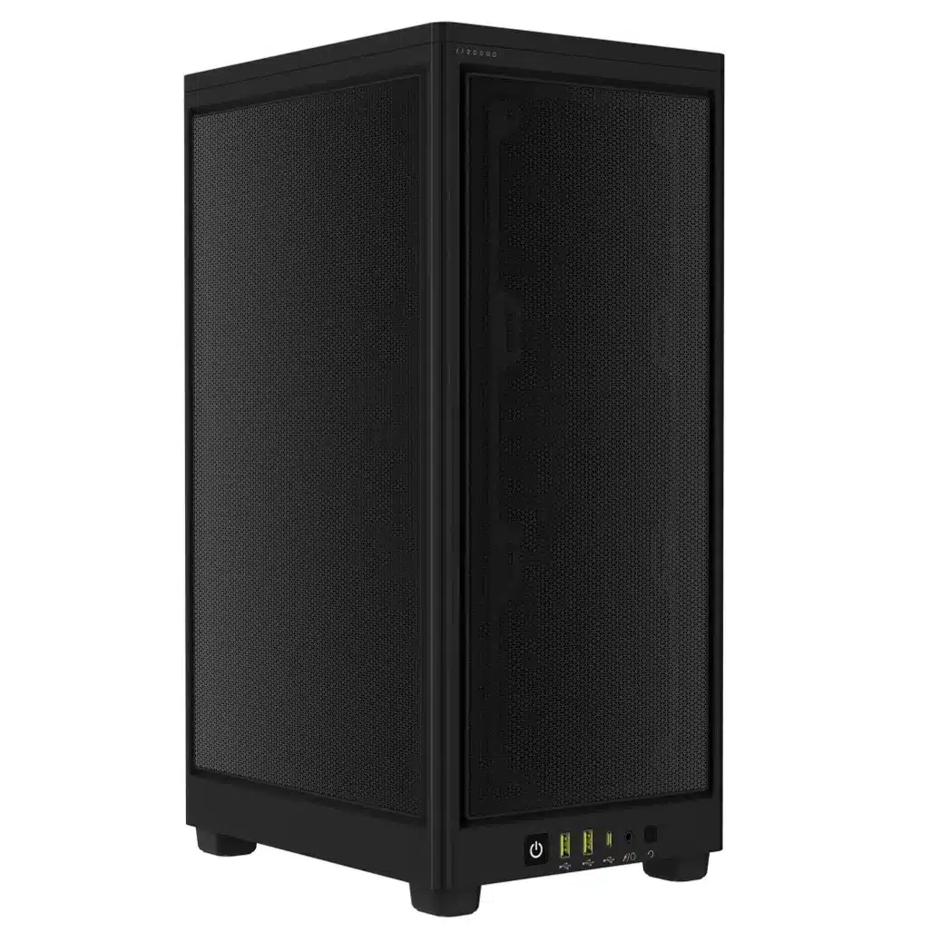 Corsair 2000D Airflow ITX-Tower; Black; Slim fans/FS PSU only