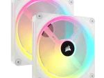 Corsiar iCUE Link QX140 RGB 140mm PWM Fans Starter Kit - White