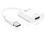 JDA158 DisplayPort to 4K HDMI Active Adapter