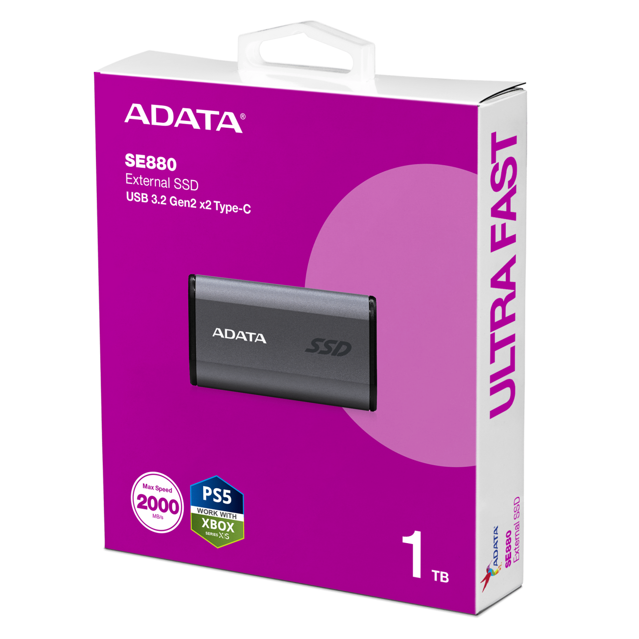 Adata Elite SE880 External Solid State Drive 1TB