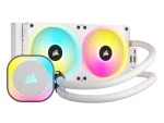 Corsair iCUE Link H100i RGB AIO Liquid CPU Cooler - White