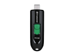 Transcend 64GB JetFlash 790C USB Type-C Flash Drive - Black and Green