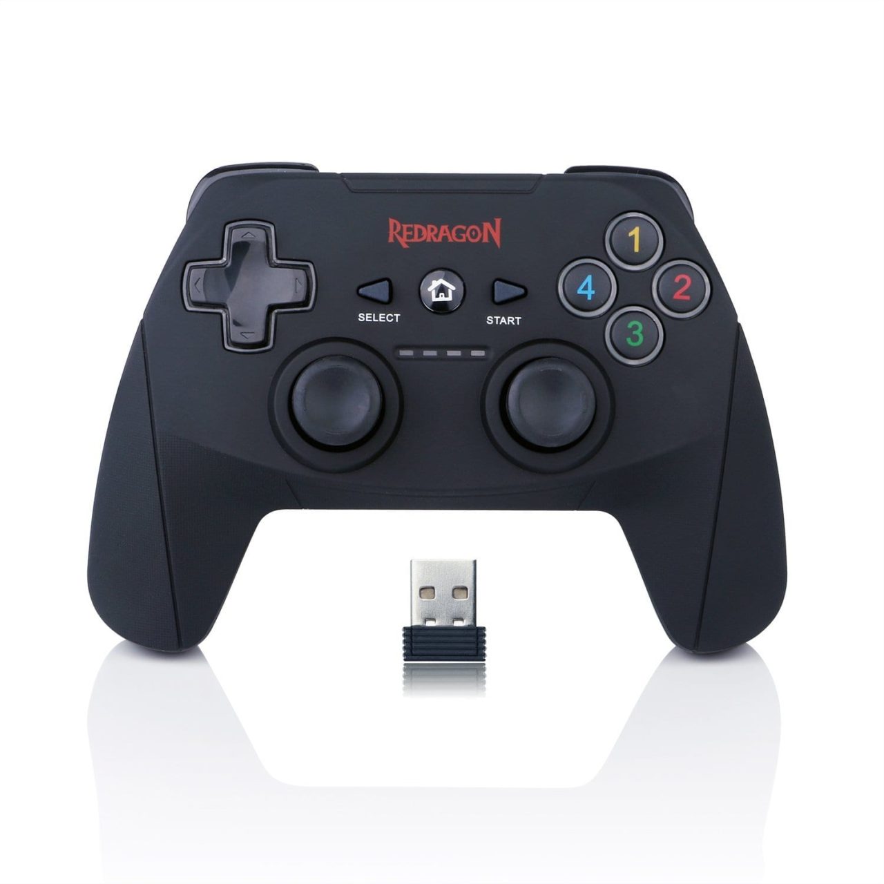 Redragon Harrow Wireless X/D-input(Digital/Analog) PC Controller Black