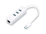 TP-Link USB 3.0 3-Port Hub and Gigabit Ethernet Adapter 2 in 1 USB Adapter