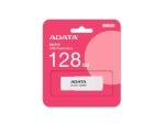 Adata 128GB UC310 USB Flash Drive Fast Transfer With Capless Swivel - White