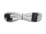 Corsair - Individually Sleeved 24pin ATX Cable Type 4 (Generation 2) for RMX series - White