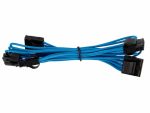 Corsair - Individually Sleeved Type 4 PSU Cables 4 Pin Peripheral - Blue