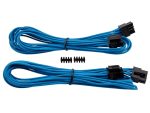 Corsair - Individually Sleeved Type 4 PSU Cables EPS ATX 12v - Blue