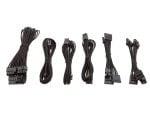 Corsair Premium Individually Sleeved Flexible Paracorded Modular Cable Kit - Black