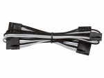 Corsair - Premium Individually Sleeved Peripheral Cable Type 4 (Generation 3) - White/Black