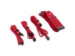 Corsair - Premium Individually Sleeved PSU Cables Starter Kit Type 4 Gen 4 - Red