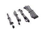 Corsair - Premium Individually Sleeved PSU Cables Starter Kit Type 4 Gen 4 - White/Black